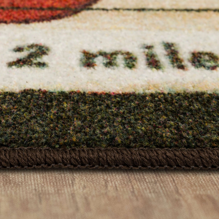 Marina Fresh Fruit Brown Mat