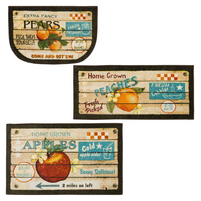 Marina Fresh Fruit Brown Mat