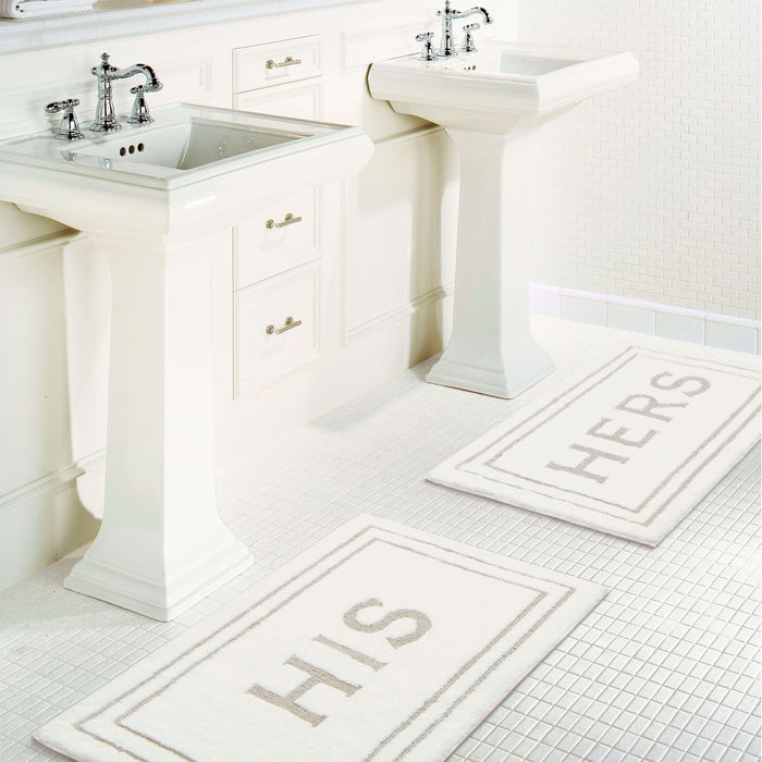 Martin Lady White Bath Mat