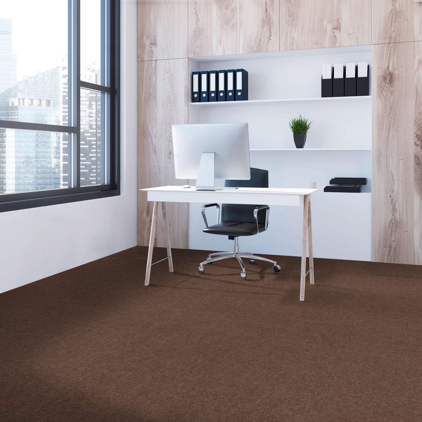 Highland Peel & Stick Carpet Tile 18" X 18"