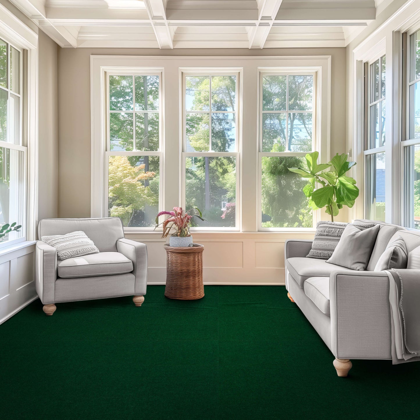Highland Peel & Stick Carpet Tile 18" X 18"