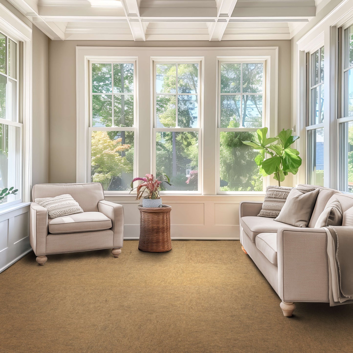 Hob-Main Street Peel & Stick Carpet Tile 24" X 24"
