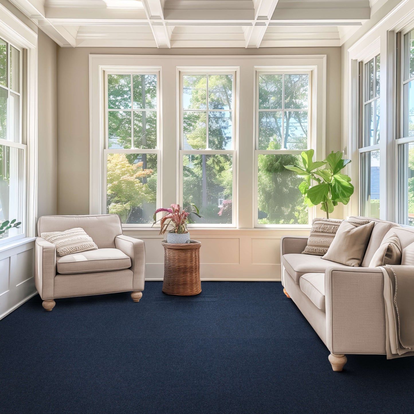 Hob-Main Street Peel & Stick Carpet Tile 24" X 24"
