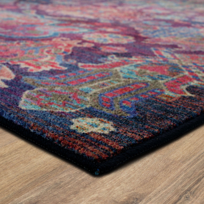 Technicolor Hampton Purple Area Rug