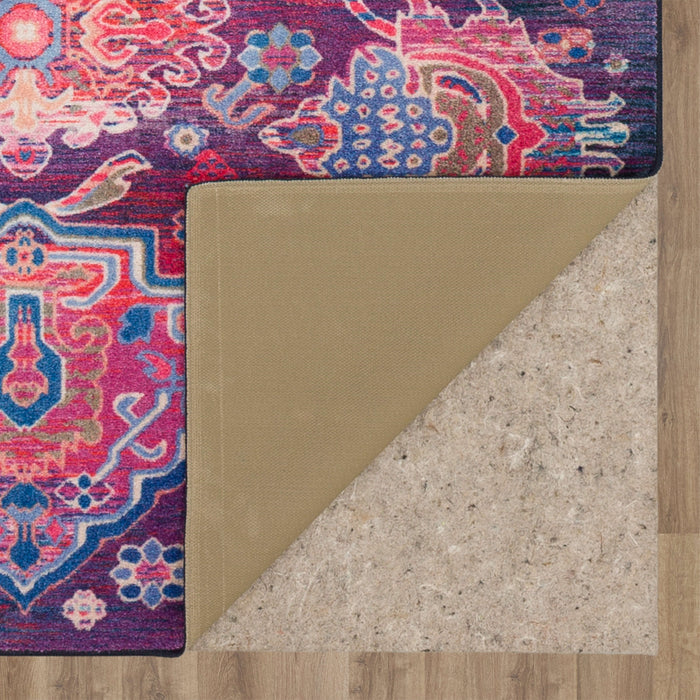 Technicolor Hampton Purple Area Rug