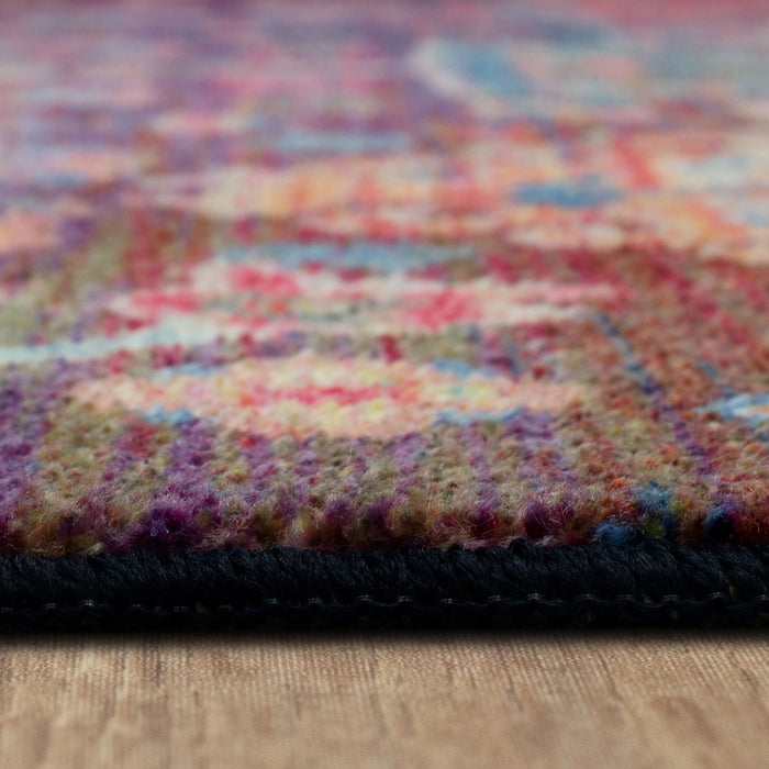 Technicolor Hampton Purple Area Rug