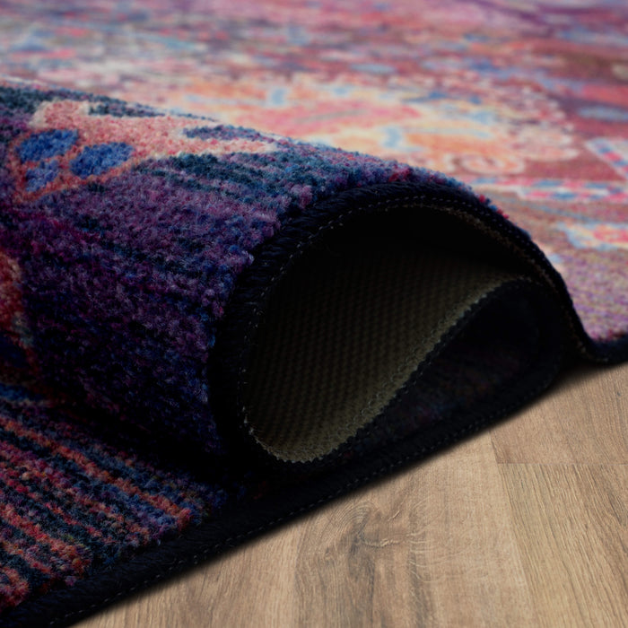 Technicolor Hampton Purple Area Rug