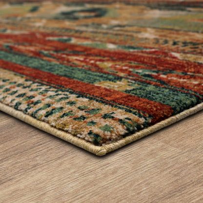 Karastan Spice Market Infused Aquamarine