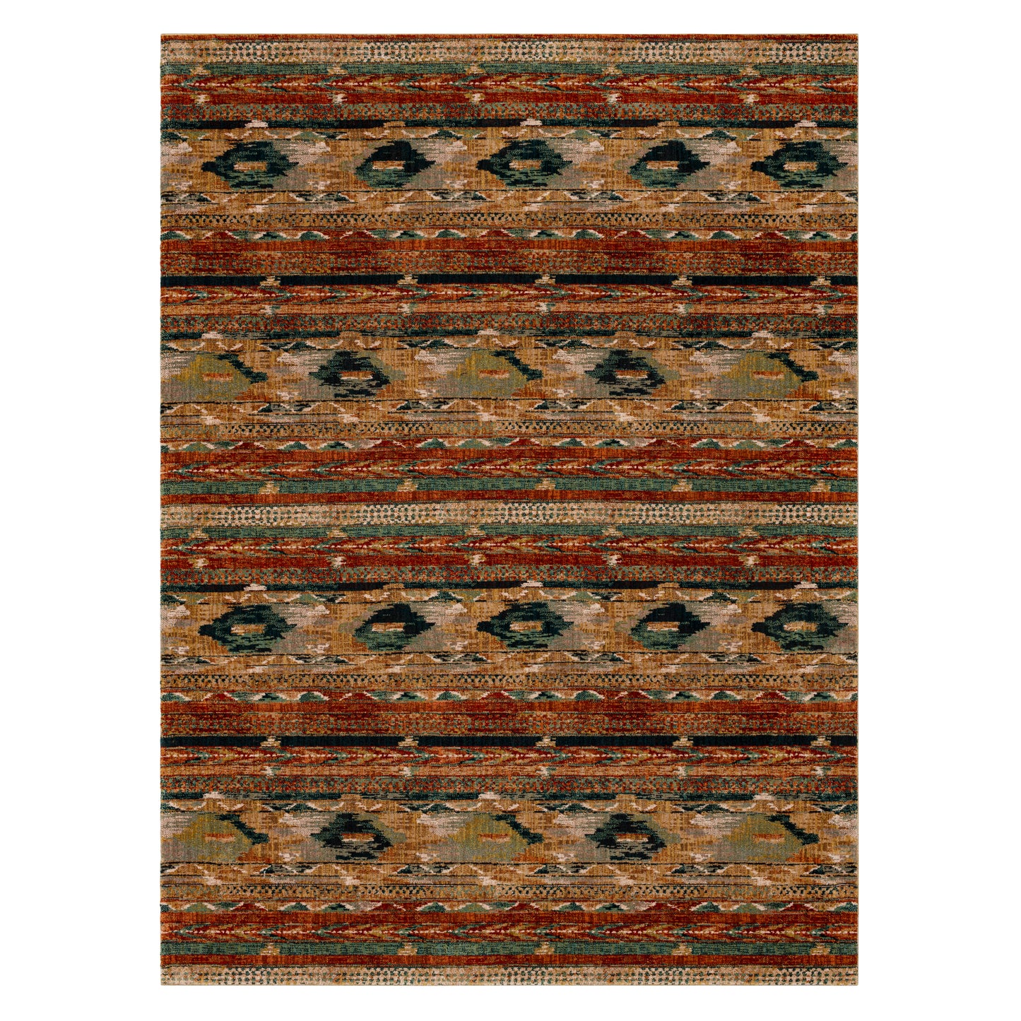 Karastan Spice Market Infused Aquamarine