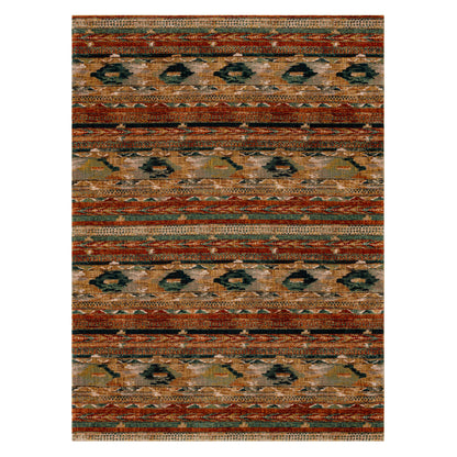 Karastan Spice Market Infused Aquamarine