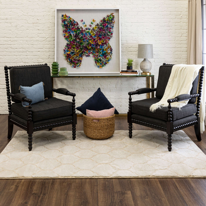 Brizo Topanga White Area Rug