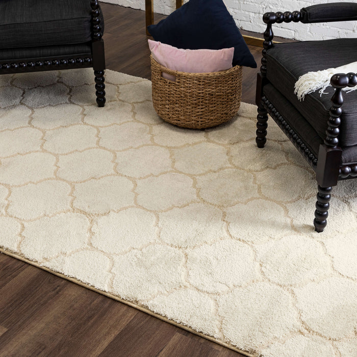 Brizo Topanga White Area Rug