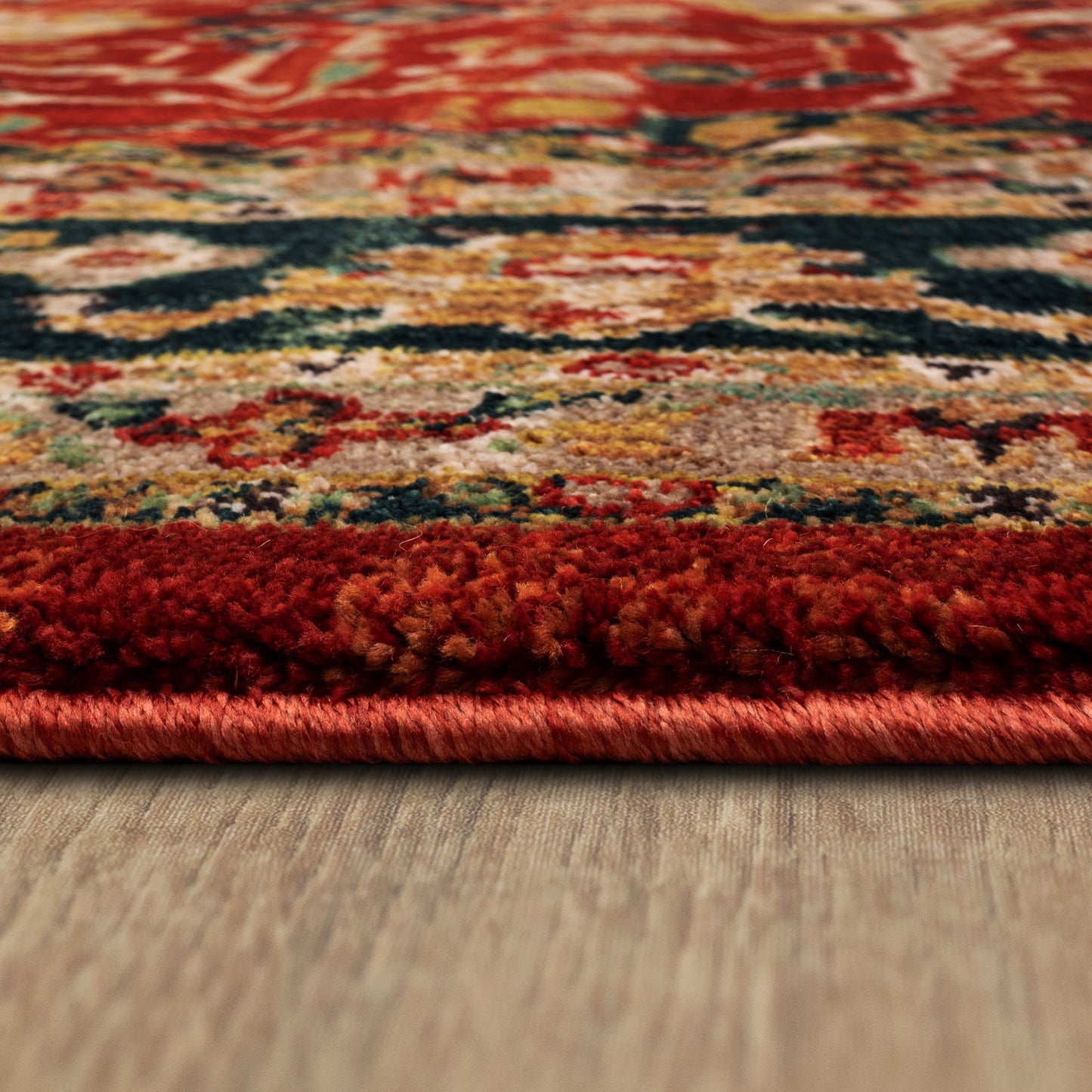 Karastan Spice Market Keralam Garnet