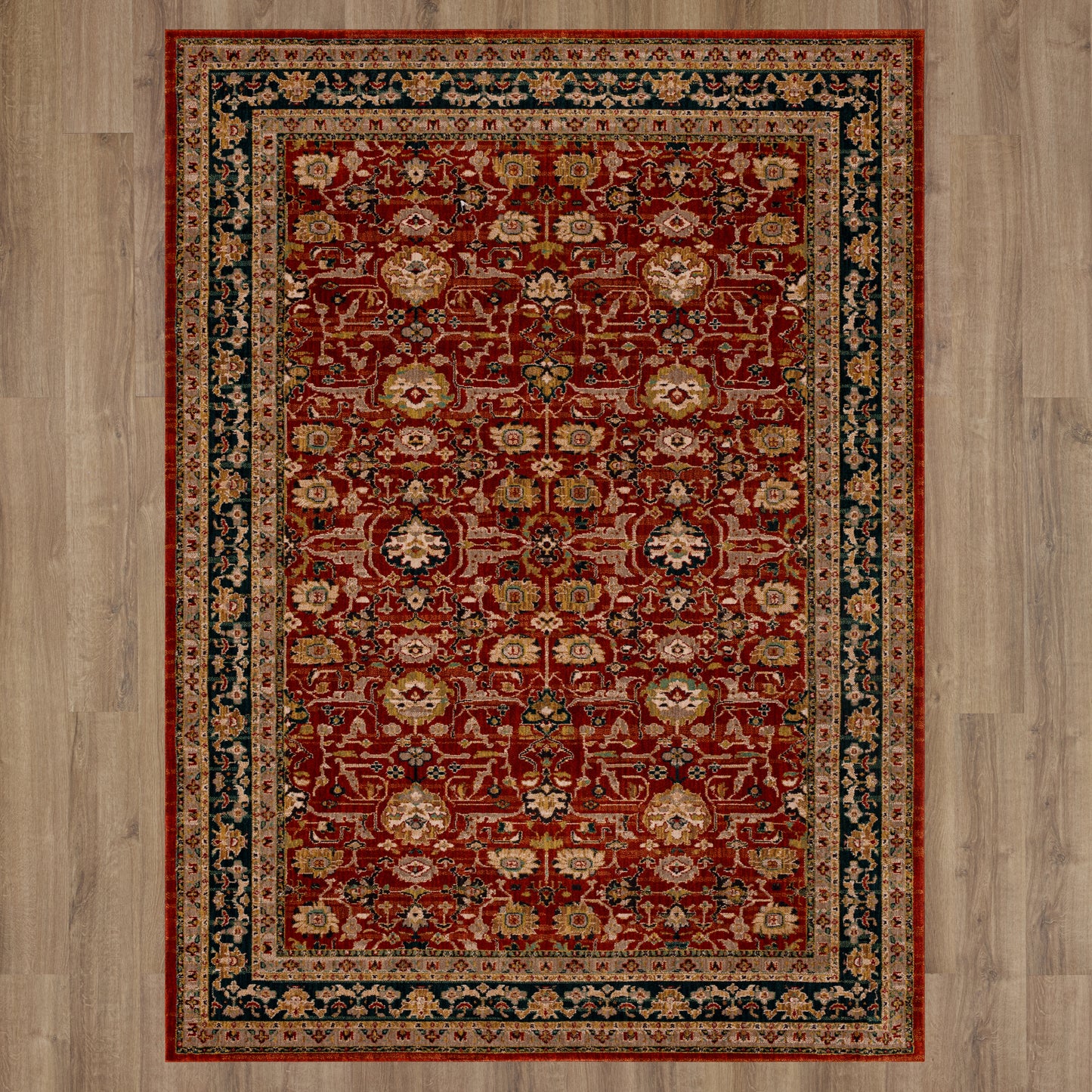 Karastan Spice Market Keralam Garnet