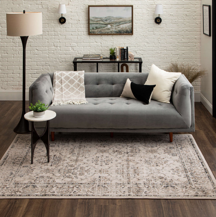 Merino Kingston Beige Area Rug