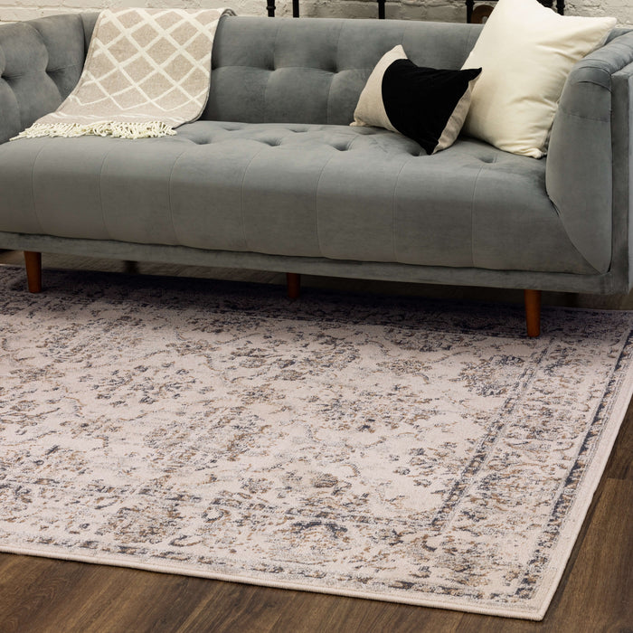 Merino Kingston Beige Area Rug