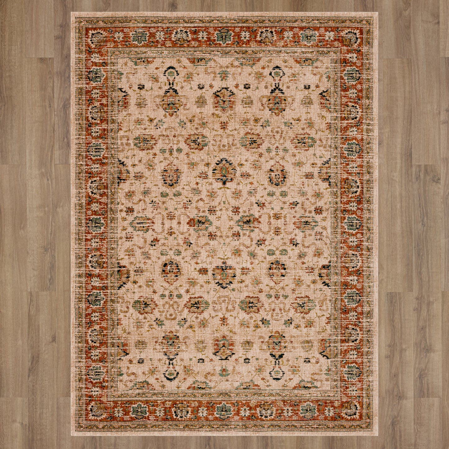 Karastan Spice Market Koyna Cream Area Rug