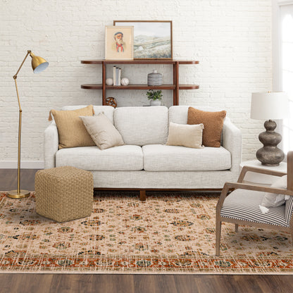 Karastan Spice Market Koyna Cream Area Rug
