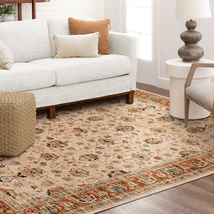 Karastan Spice Market Koyna Cream Area Rug