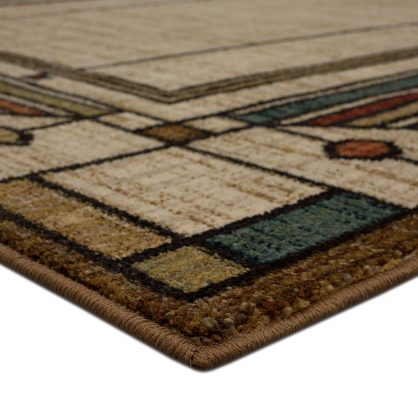 Gallery Glass Vanilla Area Rug