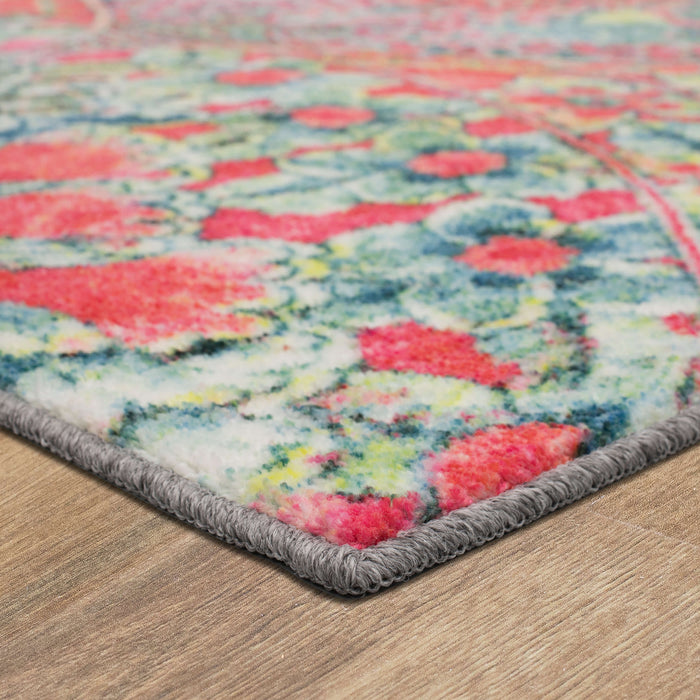 Technicolor Reverie Pink & Blue Area Rug