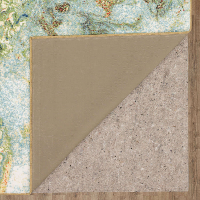 Lucia Marble Ink Blue Area Rug