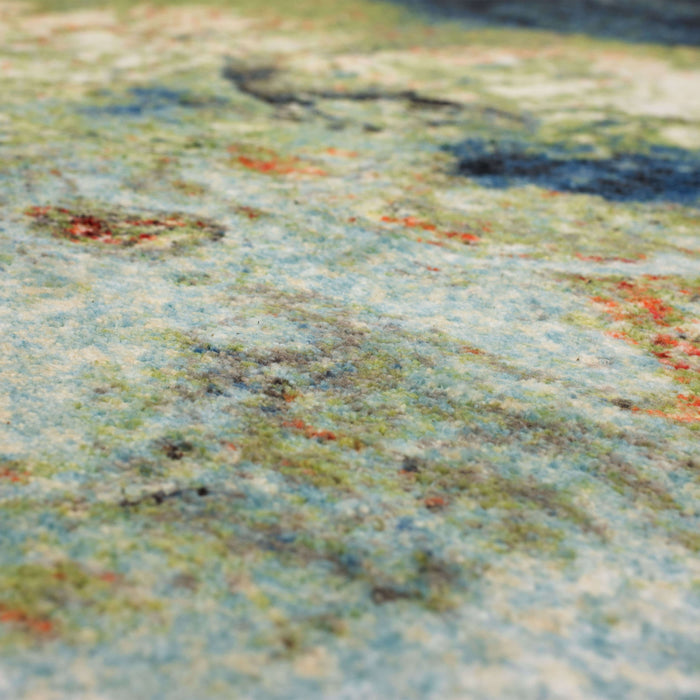 Lucia Marble Ink Blue Area Rug
