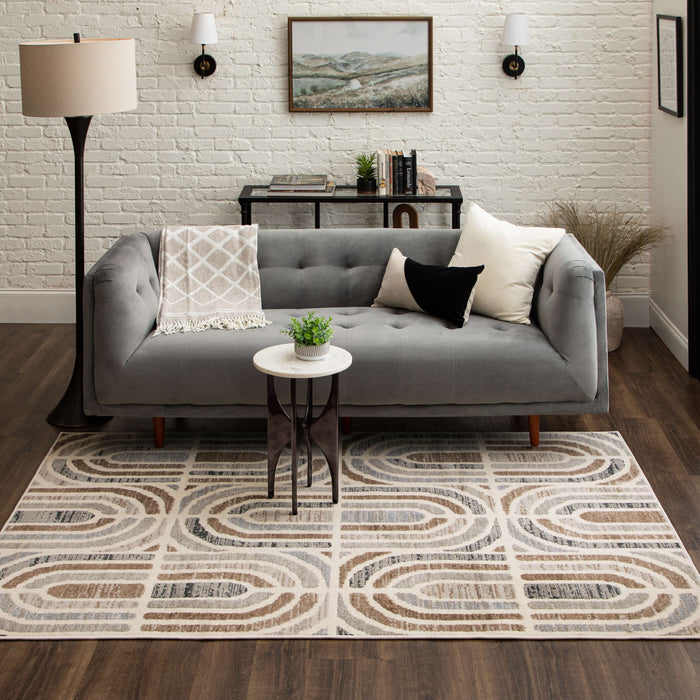 Merino Murray Beige Area Rug