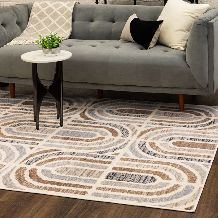 Merino Murray Beige Area Rug
