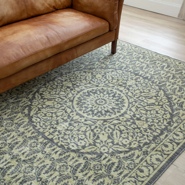 Technicolor Aberdeen Gray Area Rug