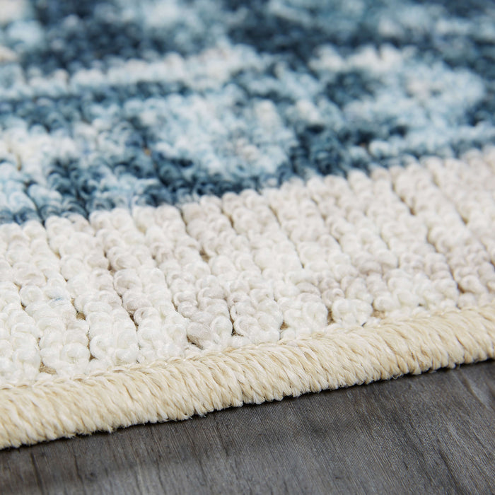 Kauai Largo Gray & Blue Area Rug