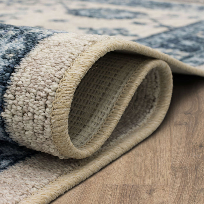 Kauai Largo Gray & Blue Area Rug