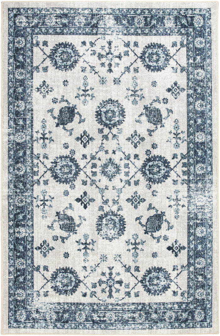 Kauai Largo Gray & Blue Area Rug