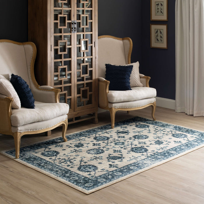 Kauai Largo Gray & Blue Area Rug