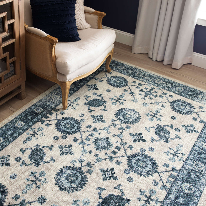 Kauai Largo Gray & Blue Area Rug