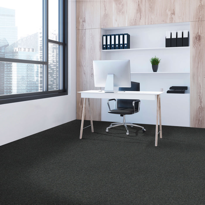 Mod Hat Rib Peel & Stick Carpet Tile 18