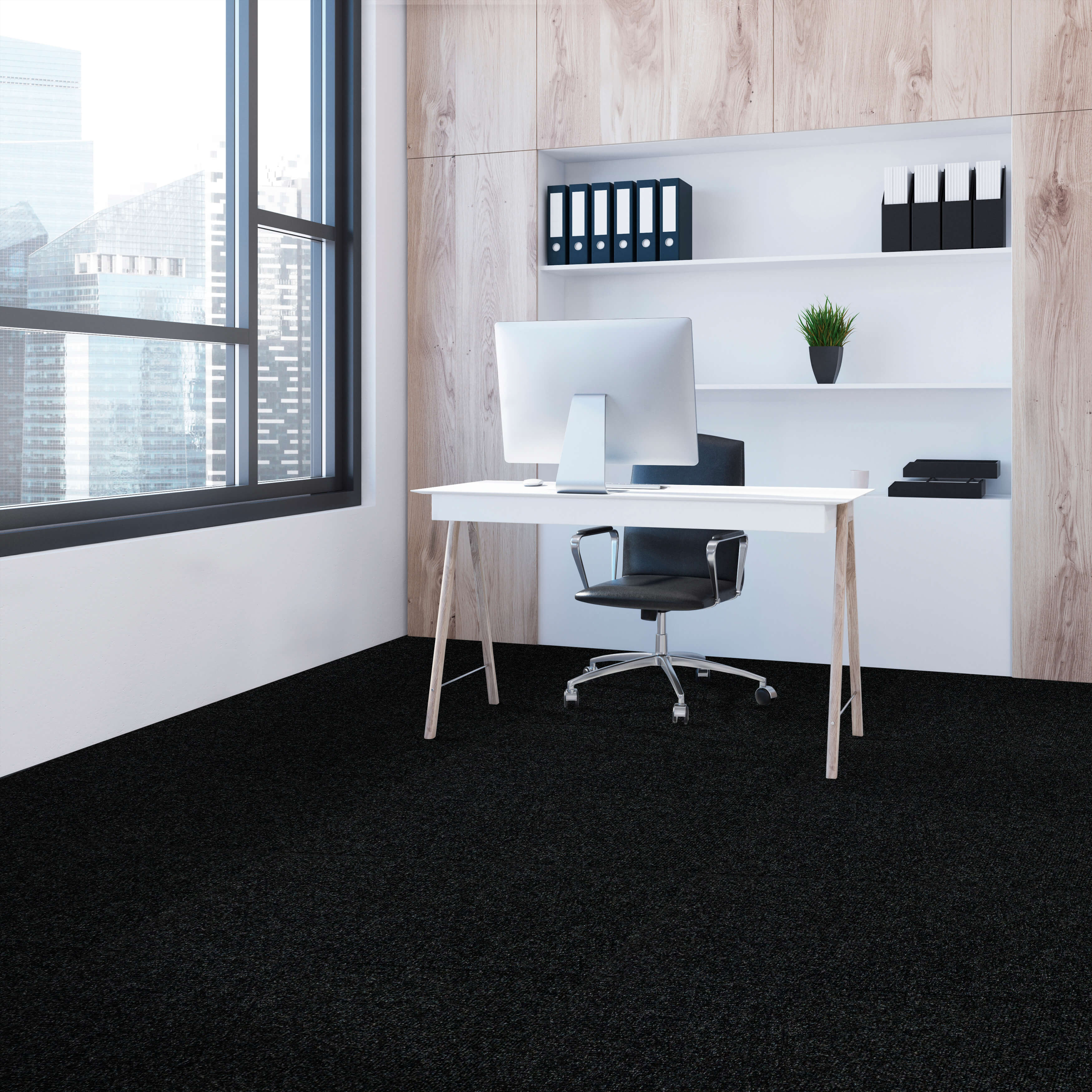 Stick Rug Mod Hat Rib Peel & Stick Carpet Tile 18
