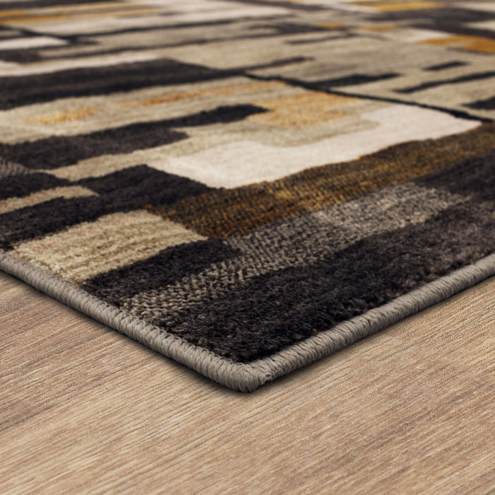 Seychelles Vallarta Gray & Yellow Area Rug