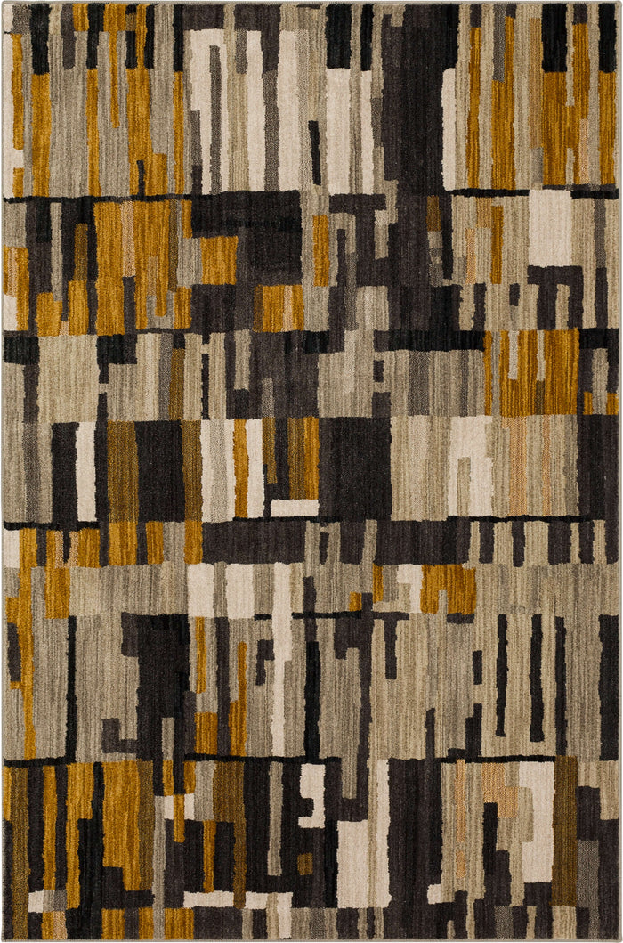 Seychelles Vallarta Gray & Yellow Area Rug