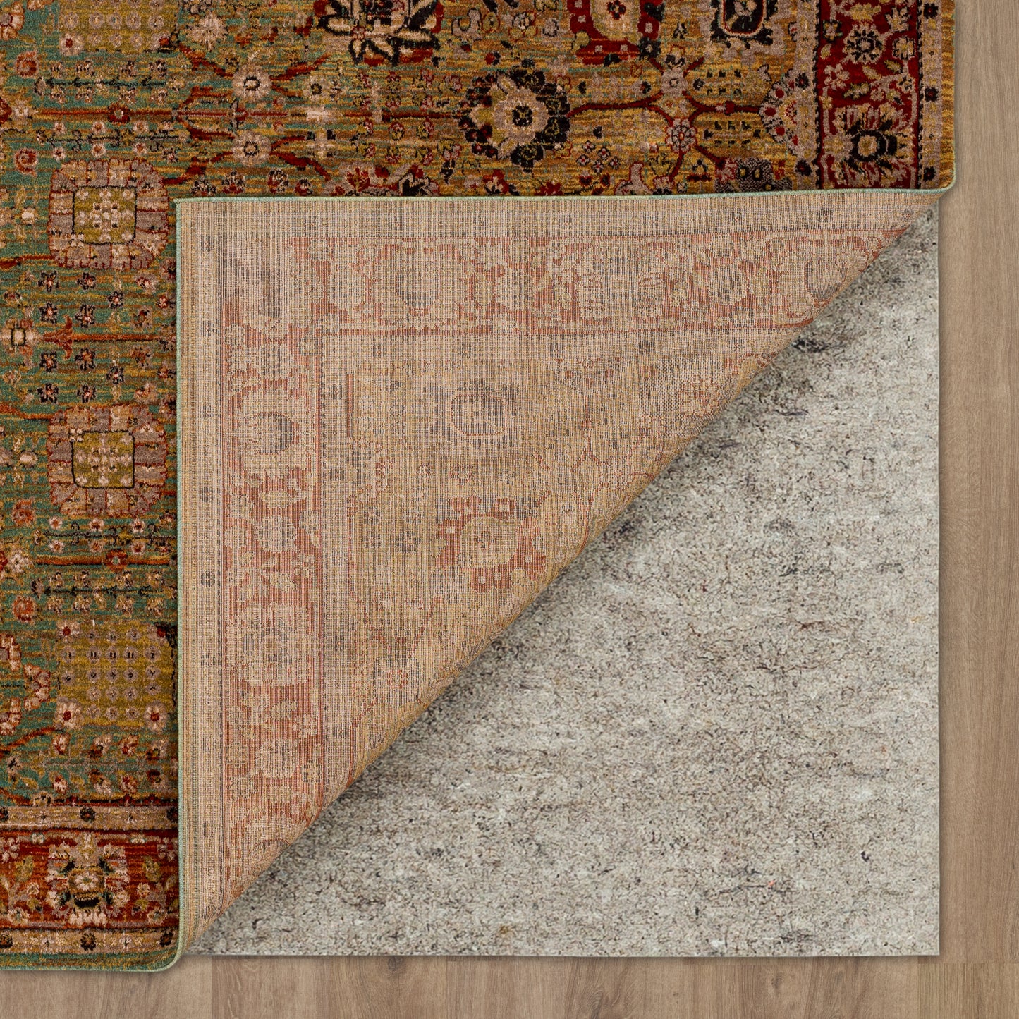 Karastan Spice Market Myanmar Aquamarine