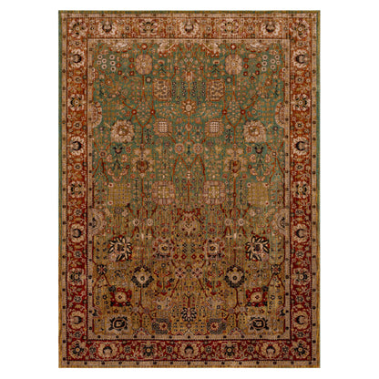 Karastan Spice Market Myanmar Aquamarine