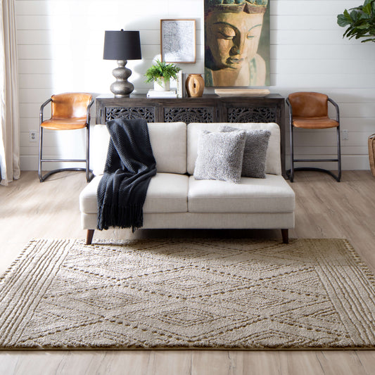 Brizo Sheffield Gray Area Rug