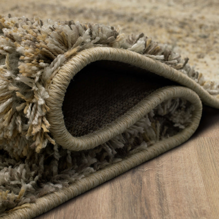 Brizo Woodland Brown & White Area Rug