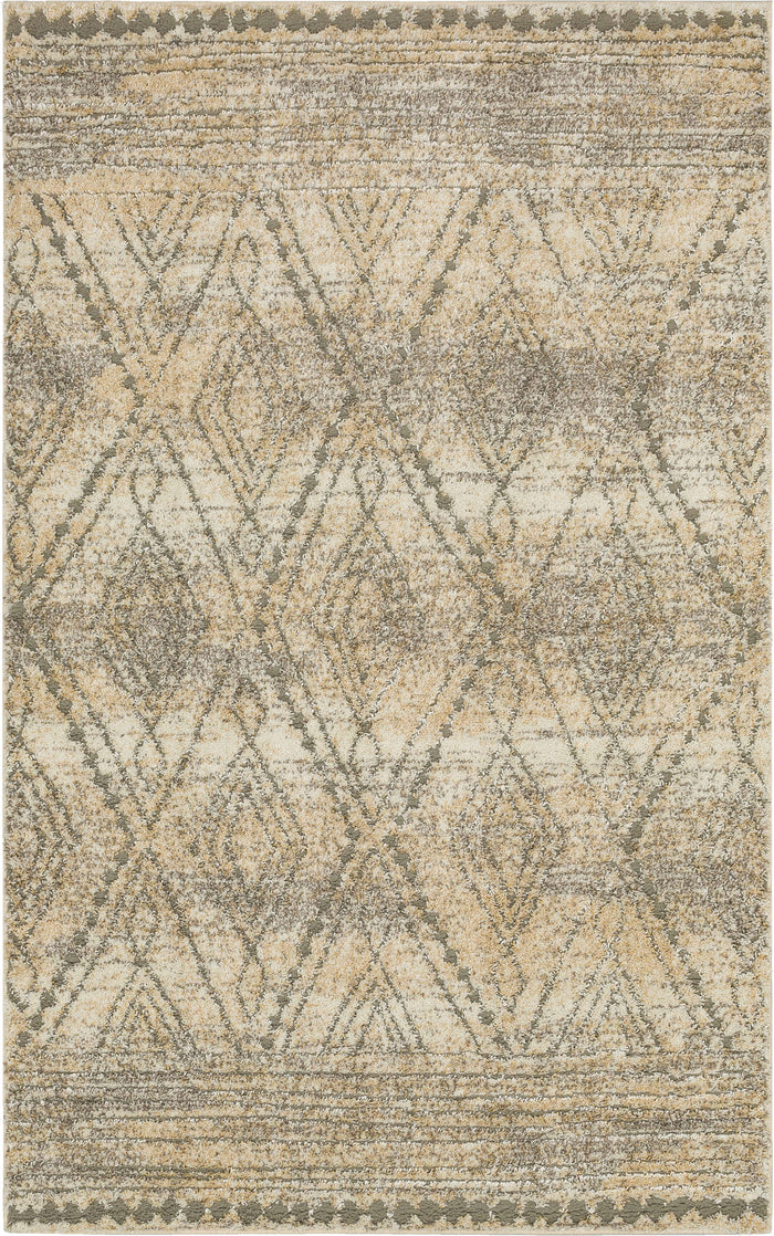 Brizo Woodland Brown & White Area Rug
