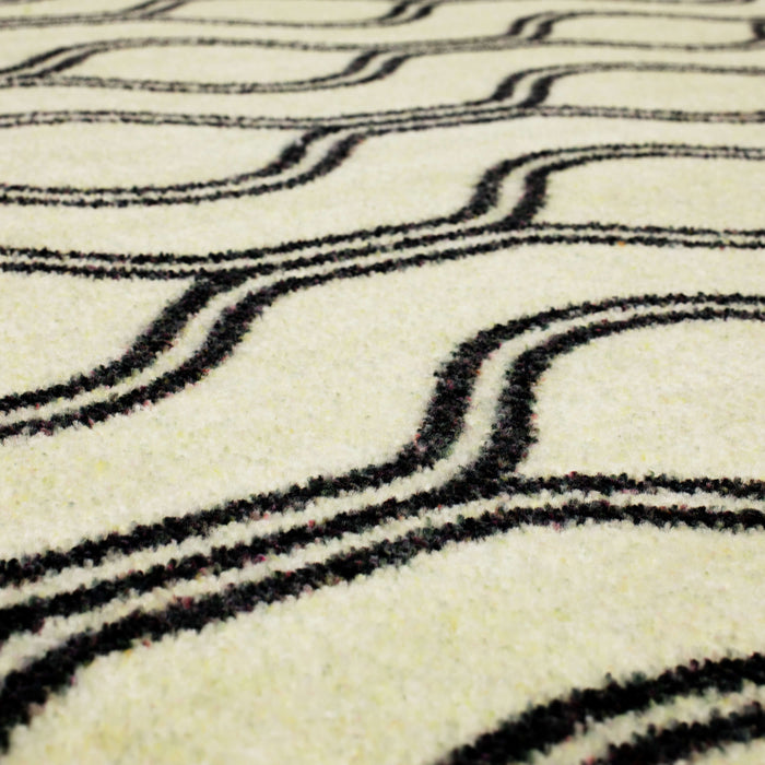 Technicolor Tammeron White Area Rug