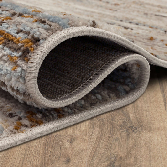 Manor Pendant Blue Area Rug