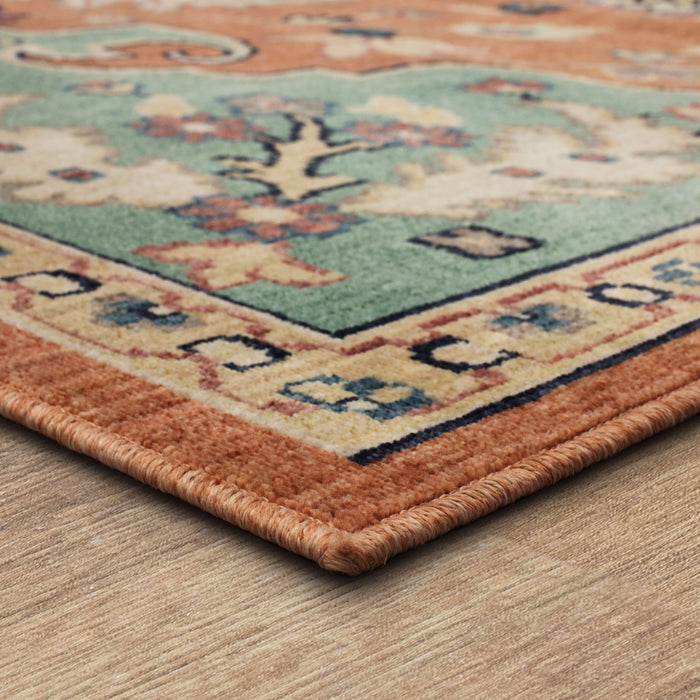 Hawthorne Giovanni Blue & Pink Area Rug