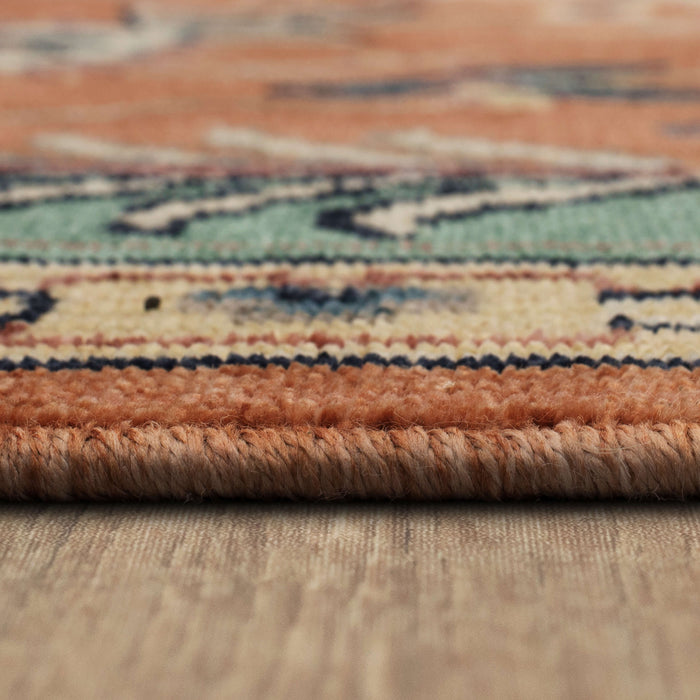 Hawthorne Giovanni Blue & Pink Area Rug