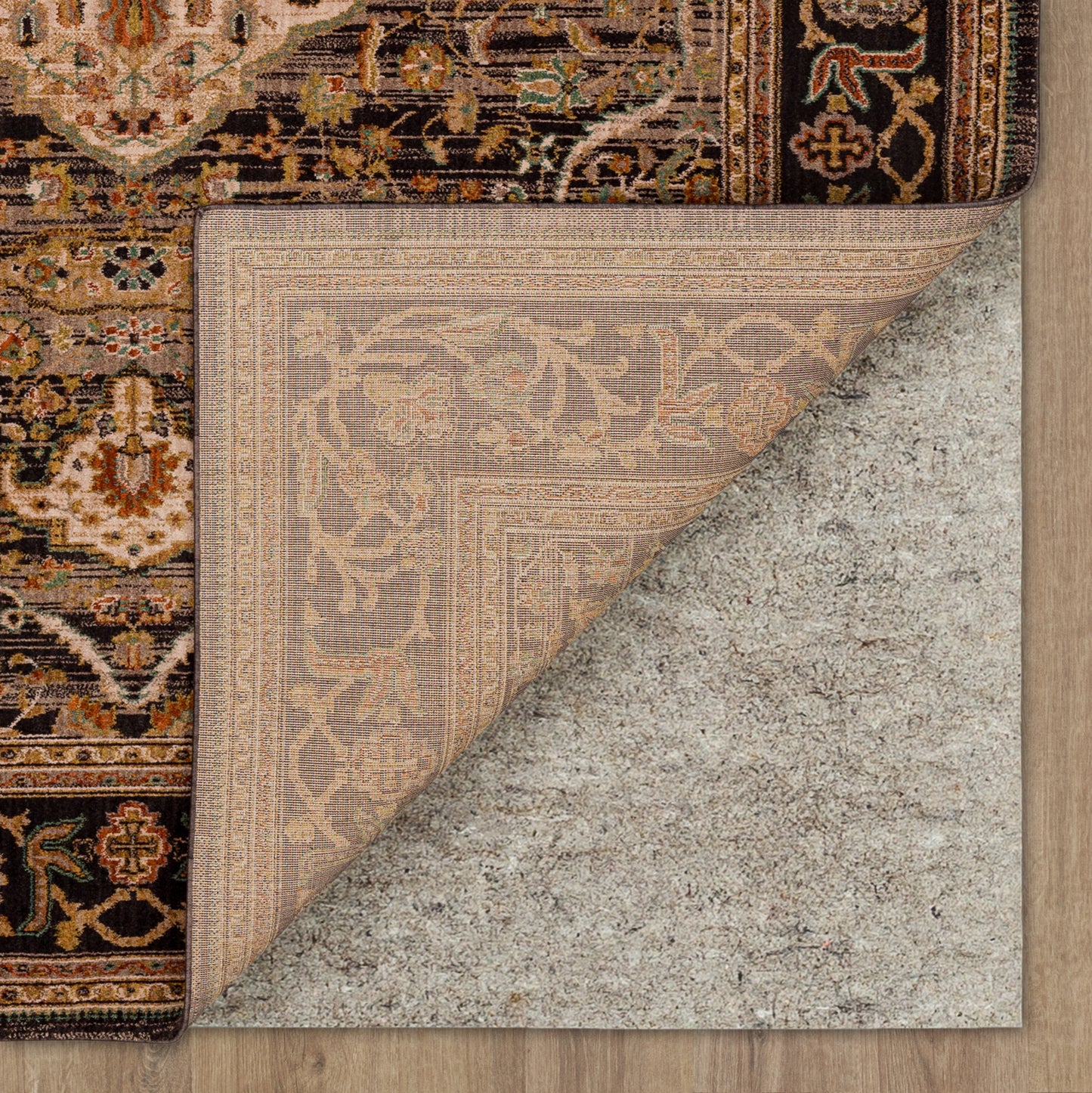 Karastan Spice Market Petra Charcoal