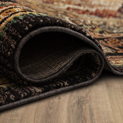 Karastan Spice Market Petra Charcoal